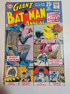 Batman Annual #5 (1963) Giant 80 Pages DC Comics - Image 1 of 4