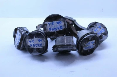 2002-2004 Porsche 911 996 3.6 Piston Set & Connecting Rods 99610305219 OEM Used Foto 1 de 4