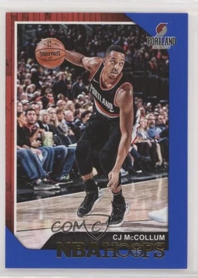 2018-19 Panini NBA Hoops Blue CJ McCollum #178 - Image 1 of 2