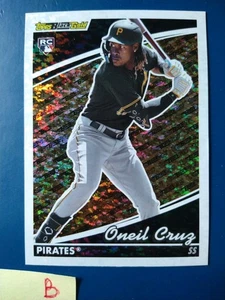2022 Topps Update Series Black Gold Oneil Cruz #BG-20 Pirates Rookie RC - Picture 1 of 2