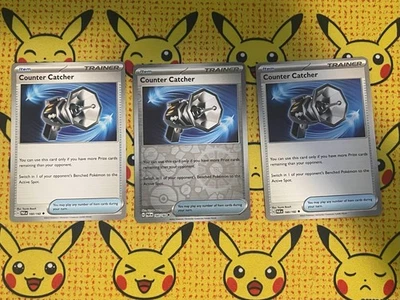 Counter Catcher 160/182 Pokemon Scarlet Violet SV04: Paradox Rift Regular - Image 1 of 2