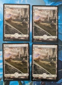 MTG 4 x *FULL ART* Battle for Zendikar PLAINS #253 NM - Picture 1 of 1