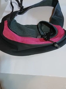 Pet Sling 0ver the Shoulder Mesh Carry bag, Hands free - Picture 1 of 7