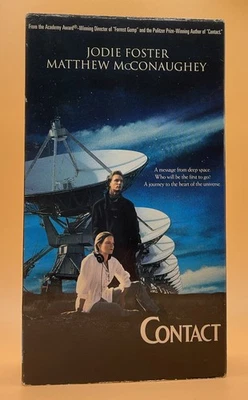 Contact VHS 1997 Jodie Foster Matthew McConaughey **Buy 2 Get 1 Free** - Image 1 of 3