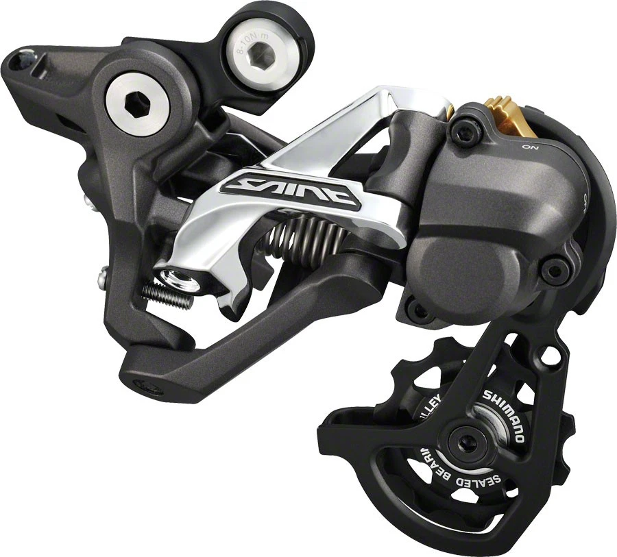Desviador trasero Shimano Saint RD-M820-SS1 - 10 velocidades jaula corta negro Foto 1 de 1