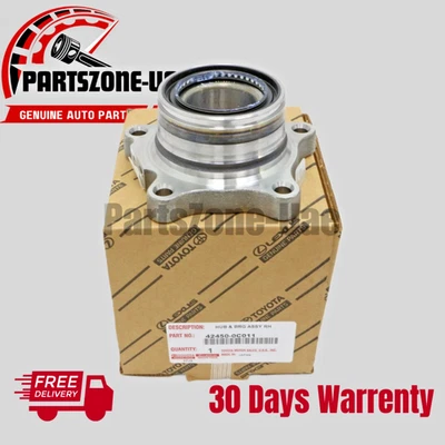 42450-0C011 Toyota Tundra 2011-2021 eje trasero derecho buje y cojinete OEM Foto 1 de 2