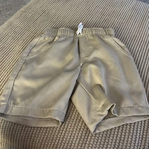 Nautica Jungen khaki elastische Shorts Größe 3T mit Taschen - Bild 1 von 4
