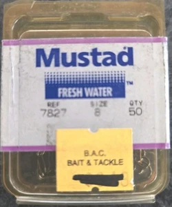 Mustad Double Hooks Ringed Bronze - Size 8 - 50pc - Picture 1 of 1