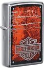 Personalized Zippo Lighter Rugged Street Chrome. (49658)