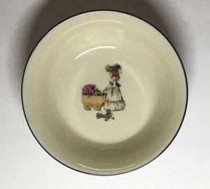 Lenox Special, Kinderschale - Mädchen mit Puppen im Kinderwagen 5,75 Zoll - Bild 1 von 3
