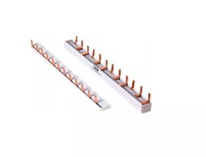 Hutschiene 1,3-Phasen Kammschiene Sammelschienen Phasenschienen 12 Module LS - Bild 1 von 5