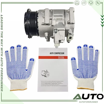 AC Compressor w/ Clutch for Toyota Highlander 2009-2013 Venza 2009-2016 L4 2.7L - Image 1 of 4