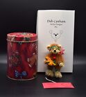 VTG Deb Canham "Sweet Treat" Christmas Bear #84 of 125 W-Box, Tin, Tag 2002 NEW