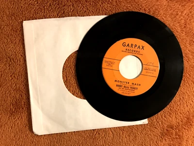 BOBBY BORIS PICKETT MONSTERS' MASH PARTY MONSTER MASH GARPAX 44167 '62 halloween - Image 1 of 2