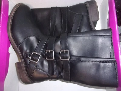 Bota de motociclista Rampage Ram-Rainy 7 M 430801 negra a mitad de pantorrilla * Foto 1 de 4