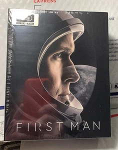 USED FIRST MAN 4K EMPTY BOXSET! HDZETA BOXET! FITS 2 FULL SLIPS! NO MOVIES! - Picture 1 of 6