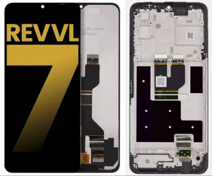 FOR T-MOBILE REVVL 7 5G TMRV075G LCD DISPLAY DIGITIZER SCREEN +- FRAME  *NEW* - Photo 1 sur 3