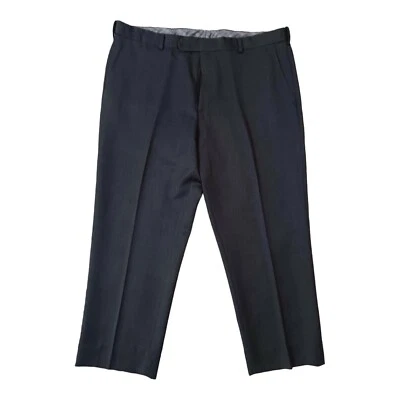 Pantalones de vestir negros de pierna recta Enro para hombre - talla 40 100 % poliéster Foto 1 de 4