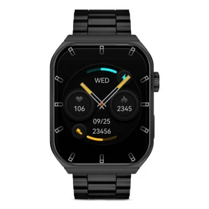 Smartwatch Olympo KISX Chiamate in Vivavoce DOPPIO CINTURINO ACCIAO E SILICONE - Picture 1 of 7