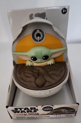 Máquina de burbujas Star Wars The Mandalorian Grogu Baby Yoda ¡¡¡¡Nueva sellada!!!!! Foto 1 de 4