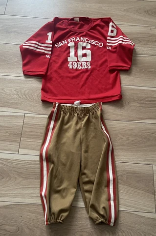 Hutch 90 49ers Joe Montana Jersey Kids & Pants San Fransisco Nfl Football Medium Cover