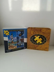 Lighthouses North Jigsaw Puzzle - 500 Pieces, by Dowdle - 16" x 20" Used - Picture 1 of 6
