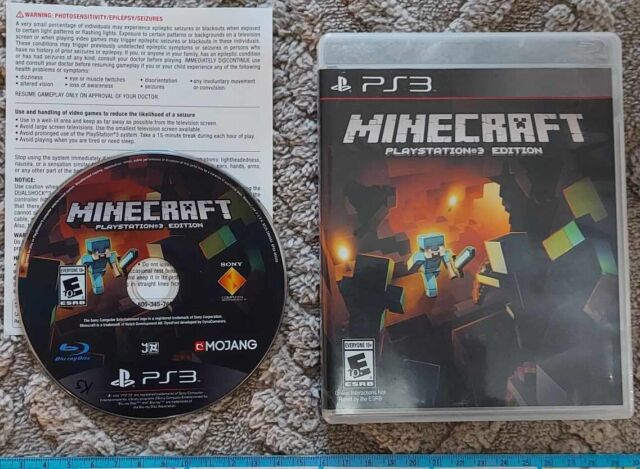 Minecraft Playstation Edition Ps3 Original Mídia Física - AcmdStore