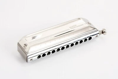 EASTTOP New Titanium Comb 12hole Chromatic Harmonica Key of C Lover Party Gift - Image 1 of 4