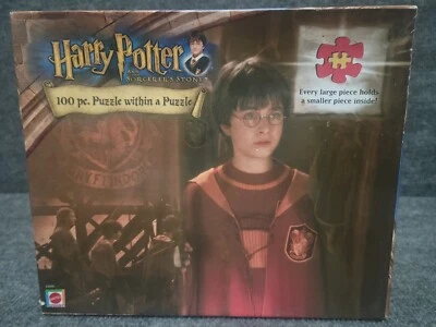 Mattel 100 Piece Puzzle HARRY POTTER AND THE SORCERER'S STONE - Image 1 of 4