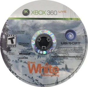 Shawn White: Snow Boarding (XBOX 360 Live, "DISC ONLY", 2008) - Picture 1 of 1