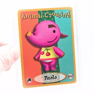 Nintendo GameCube ANIMAL CROSSING Series 1 e-Reader PAOLO Character Card 015 - Bild 1 von 7