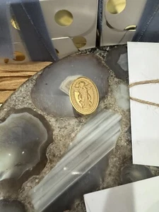 Pray Angel Wax Seal Stamp head  Kit. Handle,Stamp Head ,3 Clear Glue Sticks Box. - Imagen 1 de 5