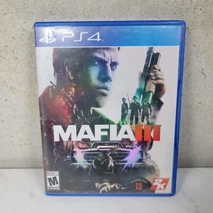 PlayStation PS4 Mafia 3 Orignal Package - FREE SHIPPING - Picture 1 of 4