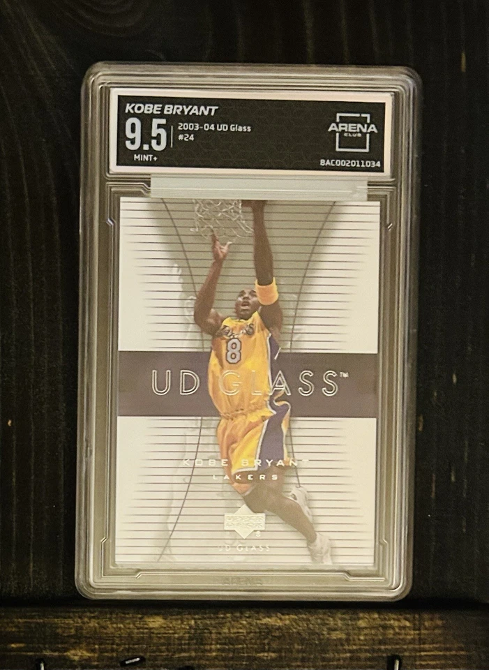 2003 UD Glass #24 Kobe Bryant Arena Club Grading 9.5 Mint LA Lakers MVP HOF - Image 1 of 1