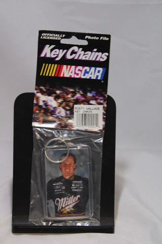 Nascar 1990's Rusty Wallace 2 car keychain Cover