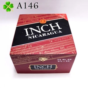 Inch Nicaragua No. 64 Empty Wood Cigar Box 7.5" x 7" x 4.5" A146 - Picture 1 of 8
