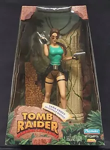Tomb Raider Lara Croft Jungle Outfit Action Figure Playmates 1999 Eidos - Picture 1 of 23