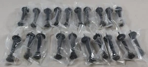 Design House 189043 Rigid Cast Door Stop Matte Black 20 Pieces - Picture 1 of 3