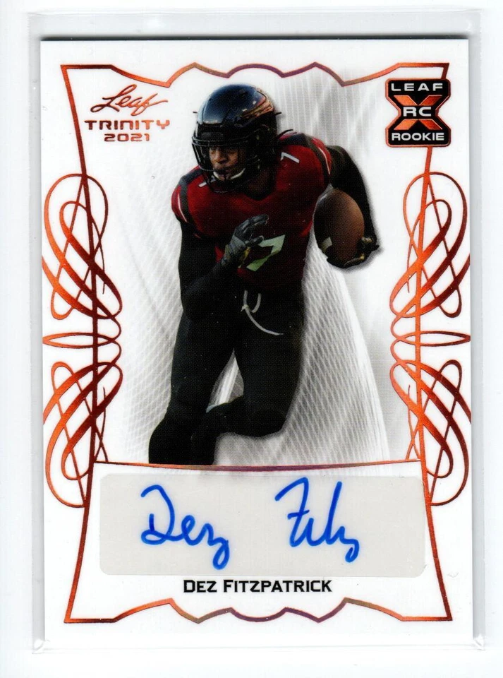 2021 Leaf Trinity Portrait AUTO #TPADF1 Dez Fitzpatrick - Image 1 of 1