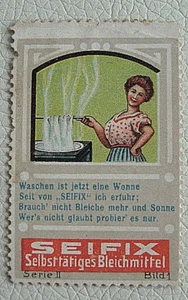 Sammelemarke Seifix Selbsttätiges Bleichmittel   (30177) - Bild 1 von 1