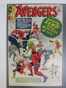 Avengers #6 - Prima apparizione del Barone Zemo - 1964 - Foto 1 di 5