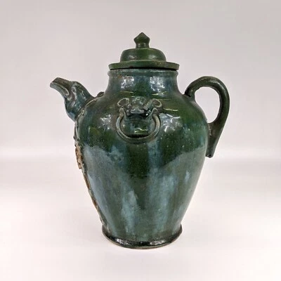 Китайский керамический винный горшок 19 века - Изображение 1 из 4