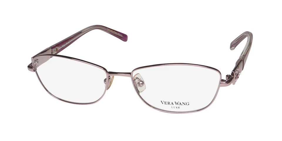 MARCO/GAFAS DE GAFAS DE GATO DIÁFANO VERA WANG LUXE GAFAS DE DISEÑADOR PARA MUJER Foto 1 de 1