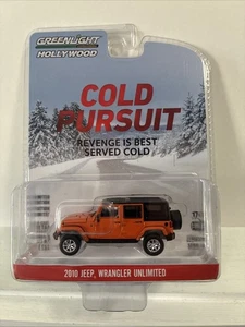 Jeep Wrangler Unlimited 2010 Greenlight 1:64 Hollywood Cold Pursuit - Imagen 1 de 2