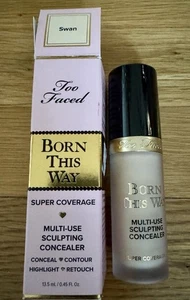 NEW TOO FACED BORN THIS WAY MULTI-USE SCULPTING CONCEALER *SWAN - Picture 1 of 2