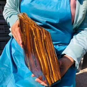 4980g Rare Natural Beautiful Tiger Eye Mineral Crystal Specimen Healing 1252 - Picture 1 of 17