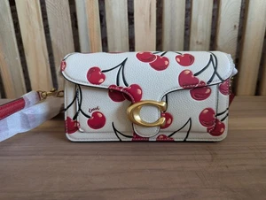Bolso de hombro Coach Tabby 20 estampado de cereza - Imagen 1 de 10