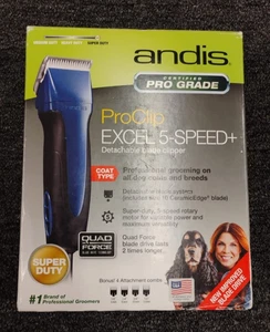 Andis Excel 5-Gang ProClip Pro Grade Haarschneidemaschine, leicht gebraucht, E2 - Bild 1 von 4