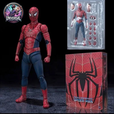 Tobey Maguire Friendly Neighborhood Spiderman Action Figure - 15cm - Boxed - Immagine 1 di 4