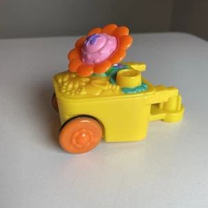 Fisher Price Little People Jardín Amarillo Carro Flor Repuesto 2001 - Imagen 1 de 7